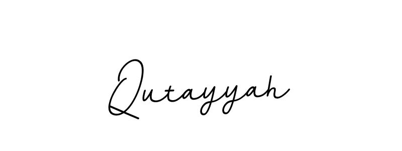 BallpointsItalic-DORy9 is a professional signature style that is perfect for those who want to add a touch of class to their signature. It is also a great choice for those who want to make their signature more unique. Get Qutayyah name to fancy signature for free. Qutayyah signature style 11 images and pictures png