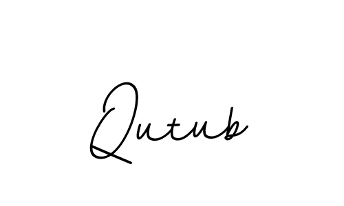 Make a beautiful signature design for name Qutub. Use this online signature maker to create a handwritten signature for free. Qutub signature style 11 images and pictures png