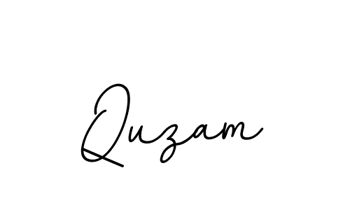 Make a beautiful signature design for name Quzam. With this signature (BallpointsItalic-DORy9) style, you can create a handwritten signature for free. Quzam signature style 11 images and pictures png