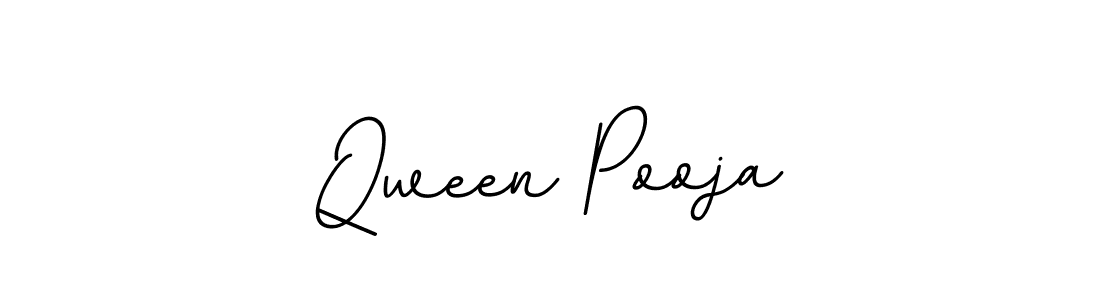 Make a beautiful signature design for name Qween Pooja. Use this online signature maker to create a handwritten signature for free. Qween Pooja signature style 11 images and pictures png