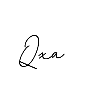 Use a signature maker to create a handwritten signature online. With this signature software, you can design (BallpointsItalic-DORy9) your own signature for name Qxa. Qxa signature style 11 images and pictures png