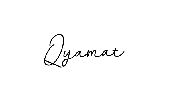 Make a beautiful signature design for name Qyamat. Use this online signature maker to create a handwritten signature for free. Qyamat signature style 11 images and pictures png