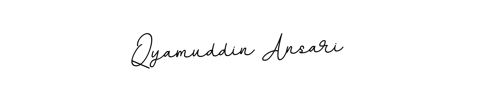 Also we have Qyamuddin Ansari name is the best signature style. Create professional handwritten signature collection using BallpointsItalic-DORy9 autograph style. Qyamuddin Ansari signature style 11 images and pictures png