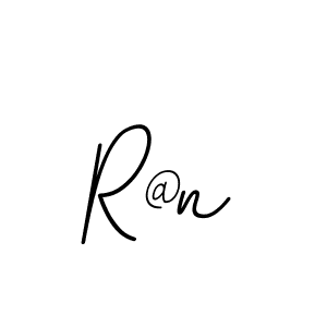 Design your own signature with our free online signature maker. With this signature software, you can create a handwritten (BallpointsItalic-DORy9) signature for name R@n. R@n signature style 11 images and pictures png