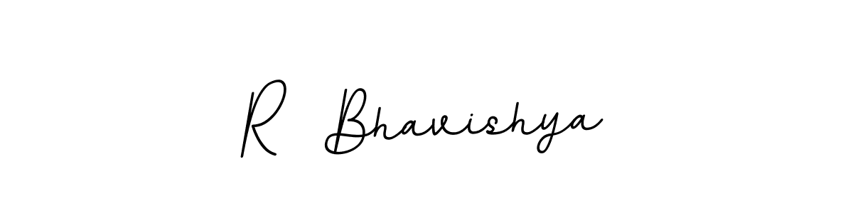 if you are searching for the best signature style for your name R  Bhavishya. so please give up your signature search. here we have designed multiple signature styles  using BallpointsItalic-DORy9. R  Bhavishya signature style 11 images and pictures png