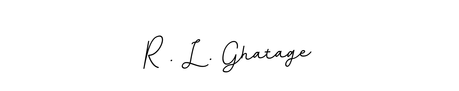 Similarly BallpointsItalic-DORy9 is the best handwritten signature design. Signature creator online .You can use it as an online autograph creator for name R . L . Ghatage. R . L . Ghatage signature style 11 images and pictures png