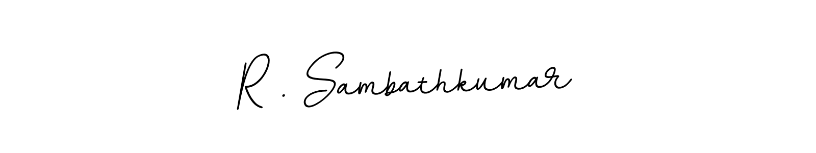 How to make R . Sambathkumar signature? BallpointsItalic-DORy9 is a professional autograph style. Create handwritten signature for R . Sambathkumar name. R . Sambathkumar signature style 11 images and pictures png