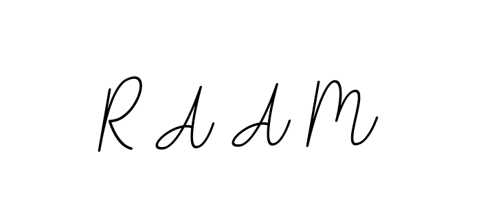 Similarly BallpointsItalic-DORy9 is the best handwritten signature design. Signature creator online .You can use it as an online autograph creator for name R A A M. R A A M signature style 11 images and pictures png