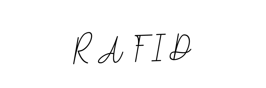 Also we have R A F I D name is the best signature style. Create professional handwritten signature collection using BallpointsItalic-DORy9 autograph style. R A F I D signature style 11 images and pictures png
