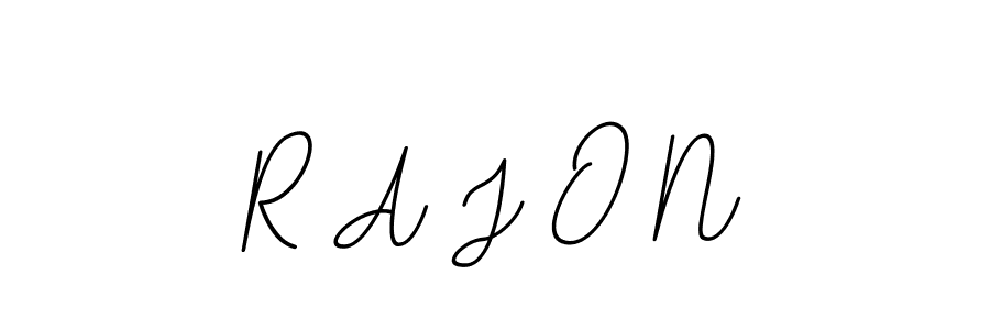 BallpointsItalic-DORy9 is a professional signature style that is perfect for those who want to add a touch of class to their signature. It is also a great choice for those who want to make their signature more unique. Get R A J O N name to fancy signature for free. R A J O N signature style 11 images and pictures png