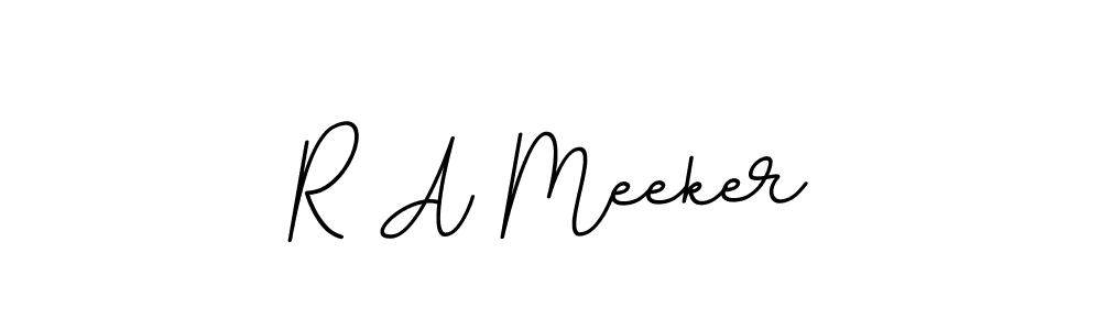 How to make R A Meeker signature? BallpointsItalic-DORy9 is a professional autograph style. Create handwritten signature for R A Meeker name. R A Meeker signature style 11 images and pictures png