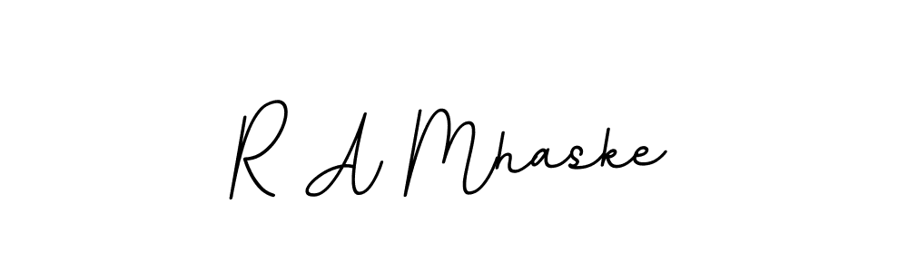 Also we have R A Mhaske name is the best signature style. Create professional handwritten signature collection using BallpointsItalic-DORy9 autograph style. R A Mhaske signature style 11 images and pictures png