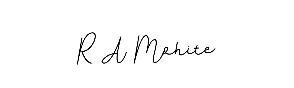 You can use this online signature creator to create a handwritten signature for the name R A Mohite. This is the best online autograph maker. R A Mohite signature style 11 images and pictures png