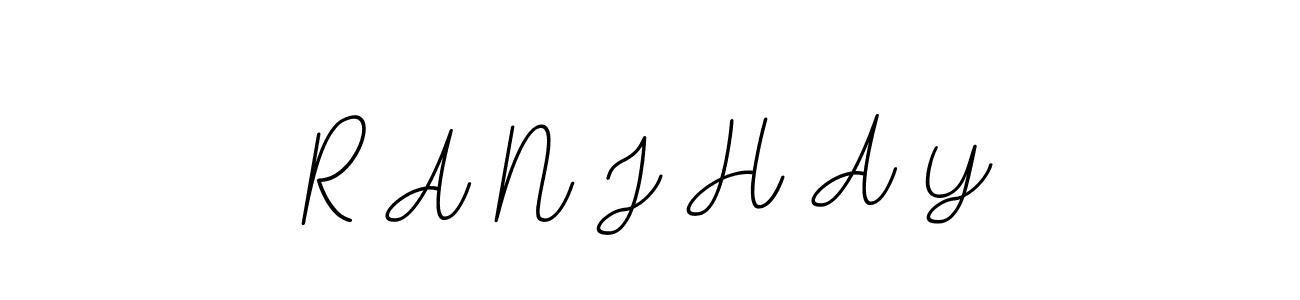 if you are searching for the best signature style for your name R A N J H A Y. so please give up your signature search. here we have designed multiple signature styles  using BallpointsItalic-DORy9. R A N J H A Y signature style 11 images and pictures png