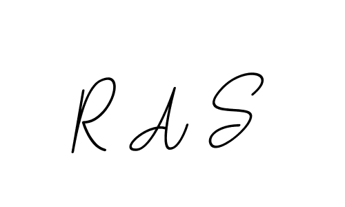 Create a beautiful signature design for name R A S. With this signature (BallpointsItalic-DORy9) fonts, you can make a handwritten signature for free. R A S signature style 11 images and pictures png