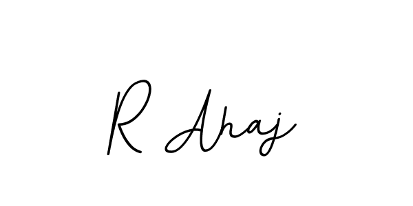 Make a beautiful signature design for name R Ahaj. Use this online signature maker to create a handwritten signature for free. R Ahaj signature style 11 images and pictures png