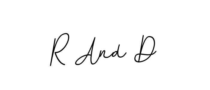 Once you've used our free online signature maker to create your best signature BallpointsItalic-DORy9 style, it's time to enjoy all of the benefits that R And D name signing documents. R And D signature style 11 images and pictures png