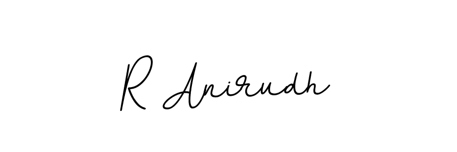 R Anirudh stylish signature style. Best Handwritten Sign (BallpointsItalic-DORy9) for my name. Handwritten Signature Collection Ideas for my name R Anirudh. R Anirudh signature style 11 images and pictures png