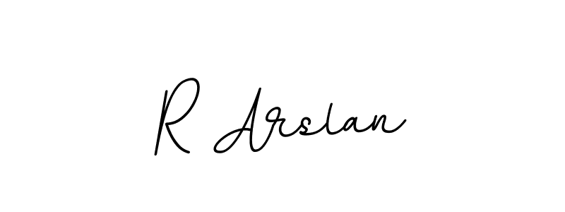 R Arslan stylish signature style. Best Handwritten Sign (BallpointsItalic-DORy9) for my name. Handwritten Signature Collection Ideas for my name R Arslan. R Arslan signature style 11 images and pictures png