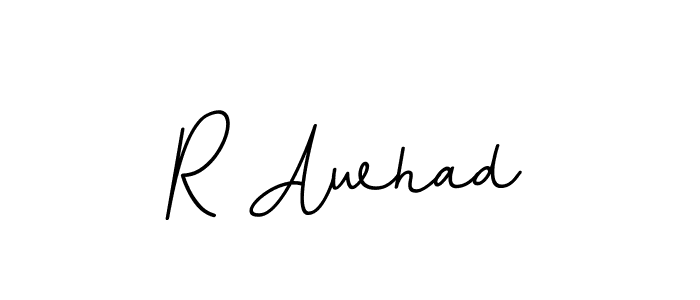 Best and Professional Signature Style for R Awhad. BallpointsItalic-DORy9 Best Signature Style Collection. R Awhad signature style 11 images and pictures png