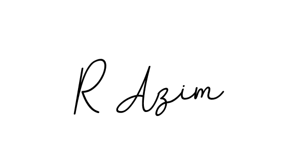 It looks lik you need a new signature style for name R Azim. Design unique handwritten (BallpointsItalic-DORy9) signature with our free signature maker in just a few clicks. R Azim signature style 11 images and pictures png