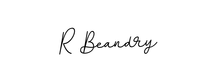 Use a signature maker to create a handwritten signature online. With this signature software, you can design (BallpointsItalic-DORy9) your own signature for name R Beandry. R Beandry signature style 11 images and pictures png