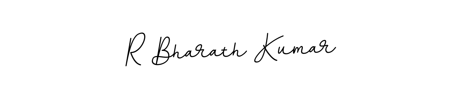 BallpointsItalic-DORy9 is a professional signature style that is perfect for those who want to add a touch of class to their signature. It is also a great choice for those who want to make their signature more unique. Get R Bharath Kumar name to fancy signature for free. R Bharath Kumar signature style 11 images and pictures png