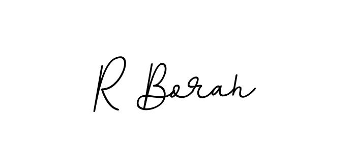 Also we have R Borah name is the best signature style. Create professional handwritten signature collection using BallpointsItalic-DORy9 autograph style. R Borah signature style 11 images and pictures png