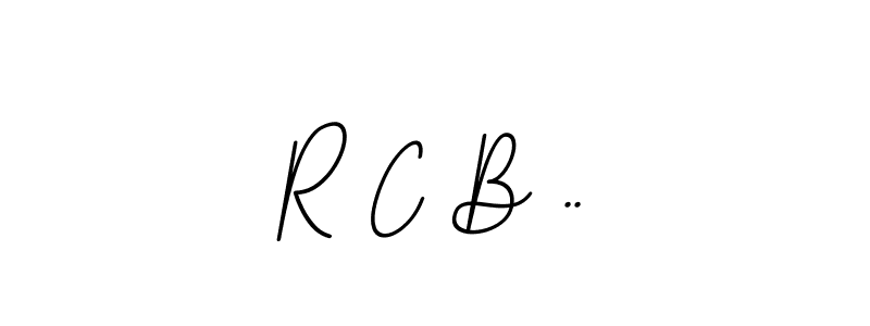 Also we have R C B .. name is the best signature style. Create professional handwritten signature collection using BallpointsItalic-DORy9 autograph style. R C B .. signature style 11 images and pictures png
