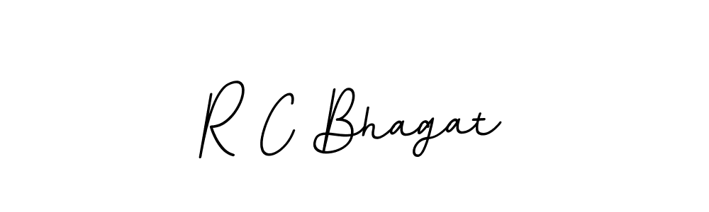 Make a beautiful signature design for name R C Bhagat. With this signature (BallpointsItalic-DORy9) style, you can create a handwritten signature for free. R C Bhagat signature style 11 images and pictures png