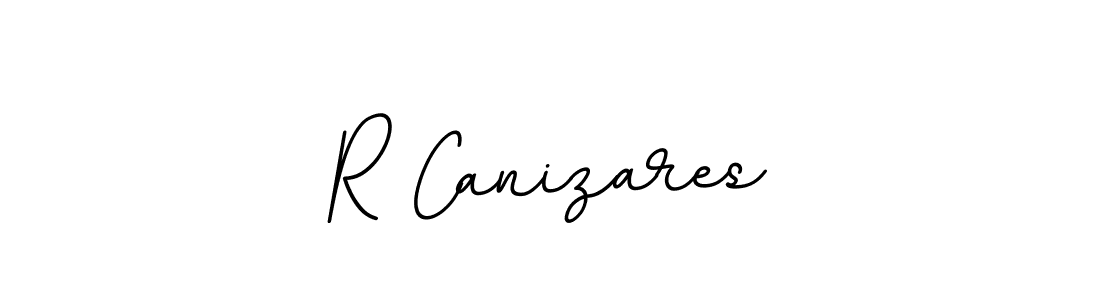 The best way (BallpointsItalic-DORy9) to make a short signature is to pick only two or three words in your name. The name R Canizares include a total of six letters. For converting this name. R Canizares signature style 11 images and pictures png