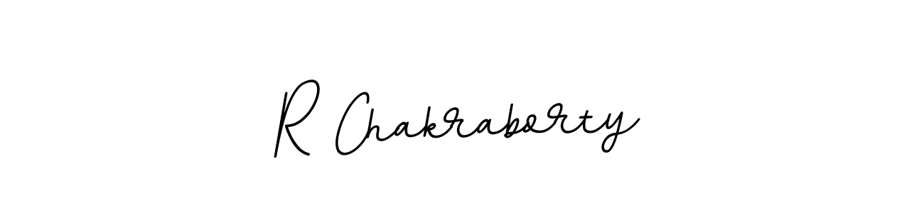 The best way (BallpointsItalic-DORy9) to make a short signature is to pick only two or three words in your name. The name R Chakraborty include a total of six letters. For converting this name. R Chakraborty signature style 11 images and pictures png