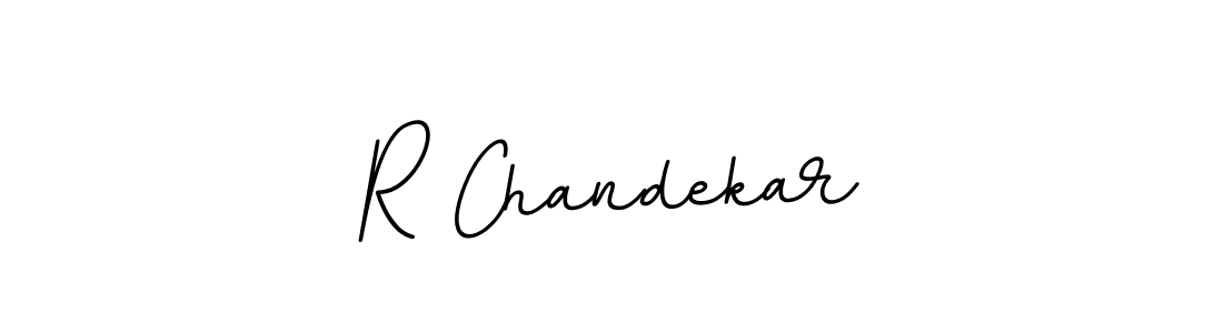 How to make R Chandekar name signature. Use BallpointsItalic-DORy9 style for creating short signs online. This is the latest handwritten sign. R Chandekar signature style 11 images and pictures png