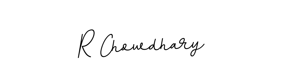Use a signature maker to create a handwritten signature online. With this signature software, you can design (BallpointsItalic-DORy9) your own signature for name R Chowdhary. R Chowdhary signature style 11 images and pictures png