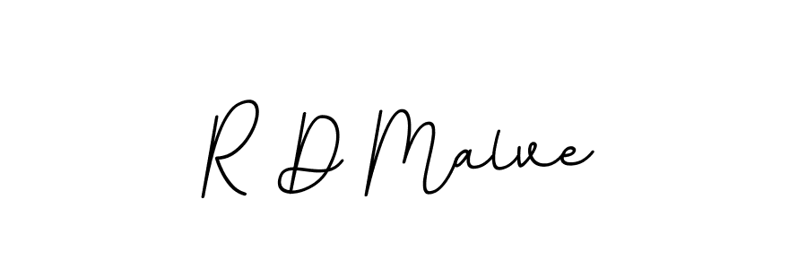 Use a signature maker to create a handwritten signature online. With this signature software, you can design (BallpointsItalic-DORy9) your own signature for name R D Malve. R D Malve signature style 11 images and pictures png