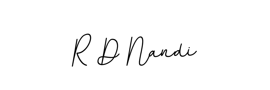 Make a beautiful signature design for name R D Nandi. Use this online signature maker to create a handwritten signature for free. R D Nandi signature style 11 images and pictures png