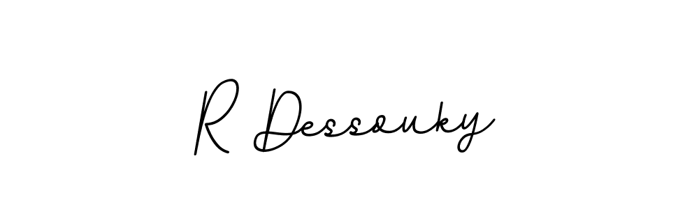 You should practise on your own different ways (BallpointsItalic-DORy9) to write your name (R Dessouky) in signature. don't let someone else do it for you. R Dessouky signature style 11 images and pictures png