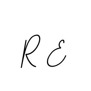 Use a signature maker to create a handwritten signature online. With this signature software, you can design (BallpointsItalic-DORy9) your own signature for name R E. R E signature style 11 images and pictures png