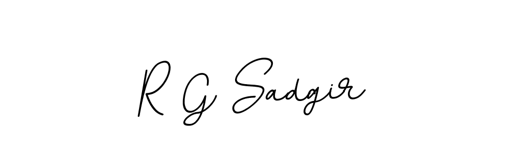 Here are the top 10 professional signature styles for the name R G Sadgir. These are the best autograph styles you can use for your name. R G Sadgir signature style 11 images and pictures png