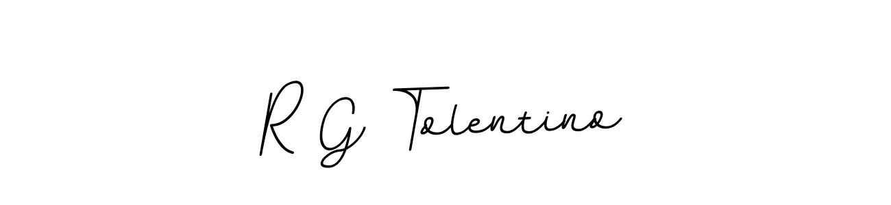 It looks lik you need a new signature style for name R G Tolentino. Design unique handwritten (BallpointsItalic-DORy9) signature with our free signature maker in just a few clicks. R G Tolentino signature style 11 images and pictures png