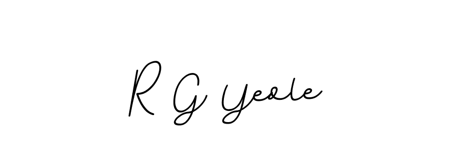 How to Draw R G Yeole signature style? BallpointsItalic-DORy9 is a latest design signature styles for name R G Yeole. R G Yeole signature style 11 images and pictures png