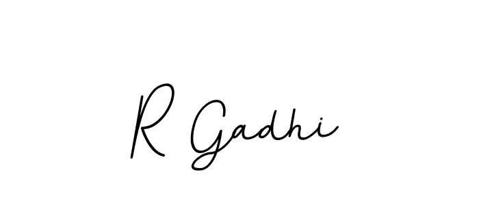 R Gadhi stylish signature style. Best Handwritten Sign (BallpointsItalic-DORy9) for my name. Handwritten Signature Collection Ideas for my name R Gadhi. R Gadhi signature style 11 images and pictures png