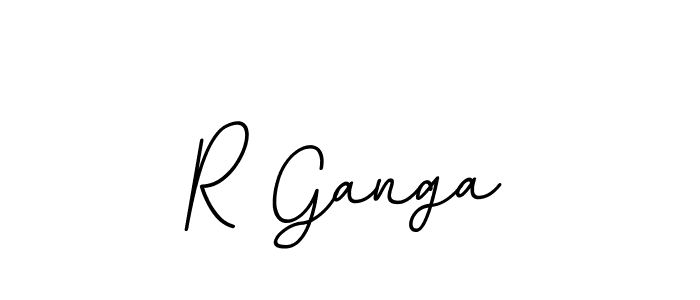 Also we have R Ganga name is the best signature style. Create professional handwritten signature collection using BallpointsItalic-DORy9 autograph style. R Ganga signature style 11 images and pictures png
