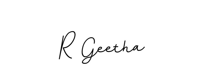 How to make R Geetha signature? BallpointsItalic-DORy9 is a professional autograph style. Create handwritten signature for R Geetha name. R Geetha signature style 11 images and pictures png