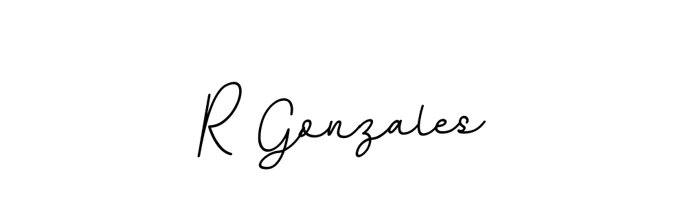 R Gonzales stylish signature style. Best Handwritten Sign (BallpointsItalic-DORy9) for my name. Handwritten Signature Collection Ideas for my name R Gonzales. R Gonzales signature style 11 images and pictures png