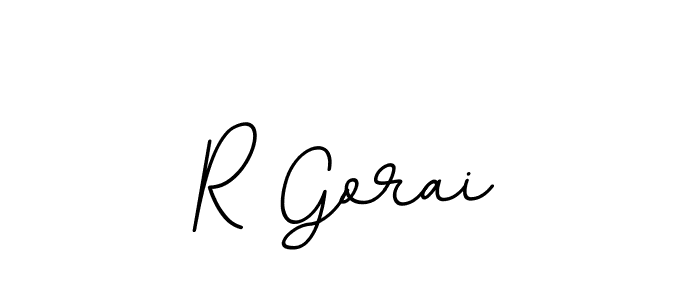 How to make R Gorai signature? BallpointsItalic-DORy9 is a professional autograph style. Create handwritten signature for R Gorai name. R Gorai signature style 11 images and pictures png