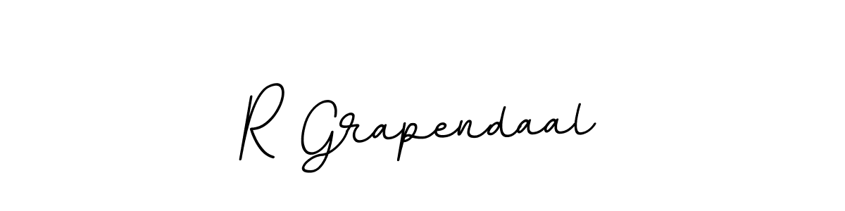 How to make R Grapendaal signature? BallpointsItalic-DORy9 is a professional autograph style. Create handwritten signature for R Grapendaal name. R Grapendaal signature style 11 images and pictures png