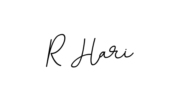 Create a beautiful signature design for name R Hari. With this signature (BallpointsItalic-DORy9) fonts, you can make a handwritten signature for free. R Hari signature style 11 images and pictures png