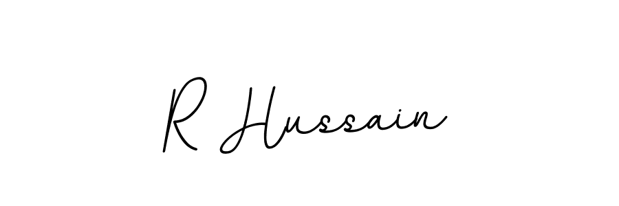 Make a beautiful signature design for name R Hussain. Use this online signature maker to create a handwritten signature for free. R Hussain signature style 11 images and pictures png