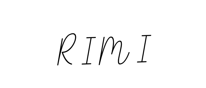 Also You can easily find your signature by using the search form. We will create R I M I name handwritten signature images for you free of cost using BallpointsItalic-DORy9 sign style. R I M I signature style 11 images and pictures png